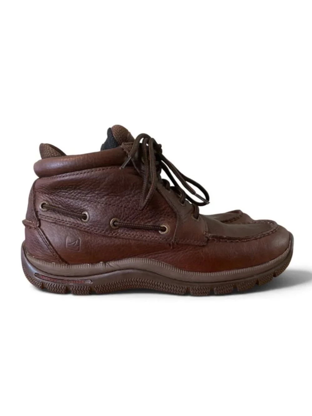 Sperry Men’s Billfish Chukka Waterproof Leather Boots 10.5M Brown